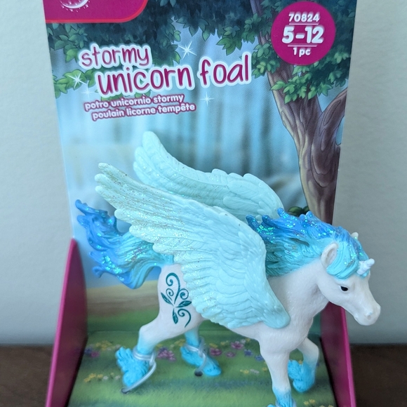 Schleich 70824 Potro Unicornio Stormy – Figura De Bayala Con Alas Y Purpurina, Para Niños De 5 A 12 Años Schleich 70824 Potro Unicornio Stormy – Figura De Bayala Con Alas Y Purpurina, Para Niños De 5 A 12 Años